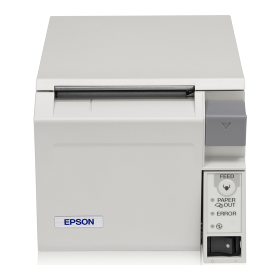 Epson TM-T70-i Technical Reference Manual