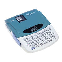 Brother PT 1700 - Electronic Labeler User Manual