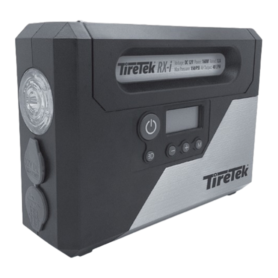 TireTek RX-i User Manual