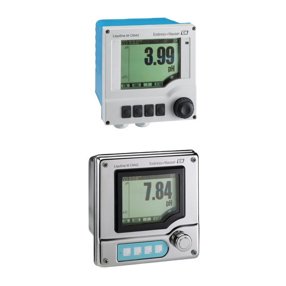 Endress+Hauser Liquiline M CM42 Technical Information
