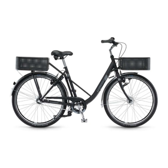 Winora Group LOAD Urban Additional Information On The Original Manual
