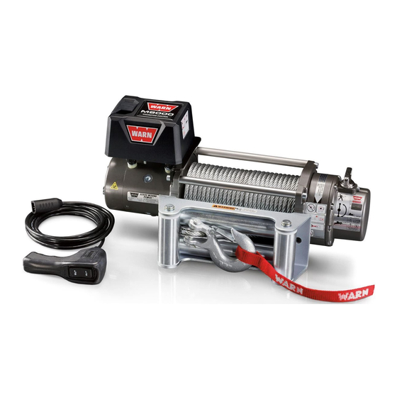 WARN INDUSTRIES M8000 OPERATOR'S MANUAL Pdf Download ManualsLib