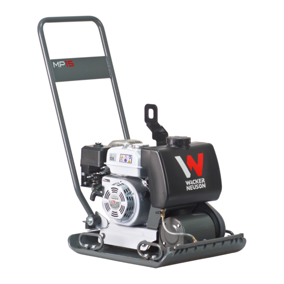 Wacker wp1550 online manual