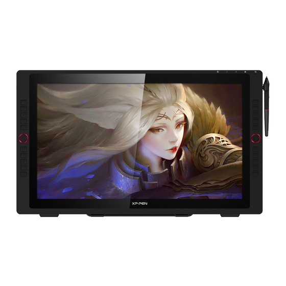 XPPEN ARTIST 24 USER MANUAL Pdf Download ManualsLib