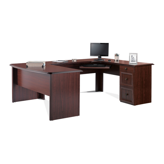 REALSPACE BROADSTREET CONTROLLED USHAPED DESK ASSEMBLY INSTRUCTIONS