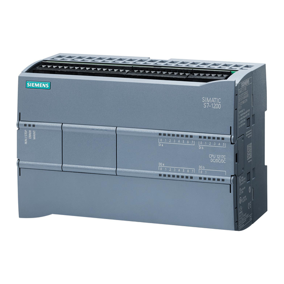Siemens S7-1200 Manual