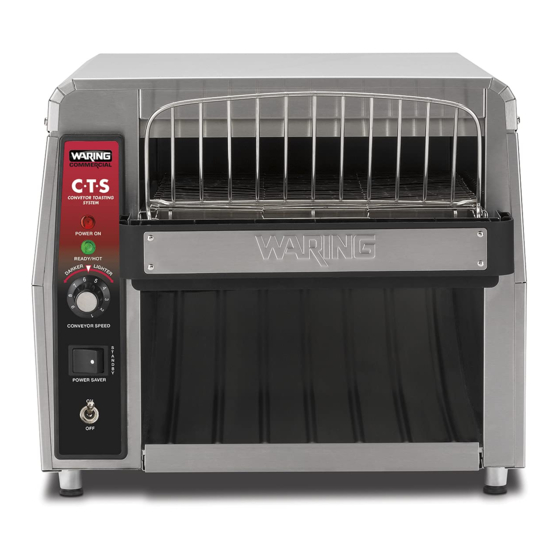 WARING CTS1000 MANUAL Pdf Download ManualsLib