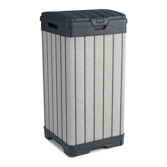 KETER 1600083 ASSEMBLY INSTRUCTIONS MANUAL Pdf Download ManualsLib