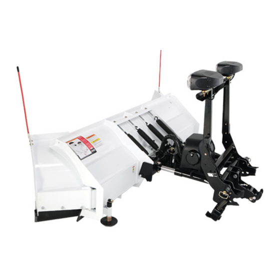 Blizzard POWER PLOW 810-1 Installation Instructions & Owner's Manual