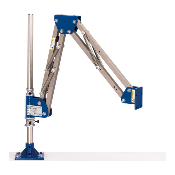 Vessel HFB-300-1 Manual