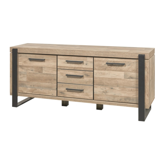 Evan furniture UDINE DR1 Assembly Instruction