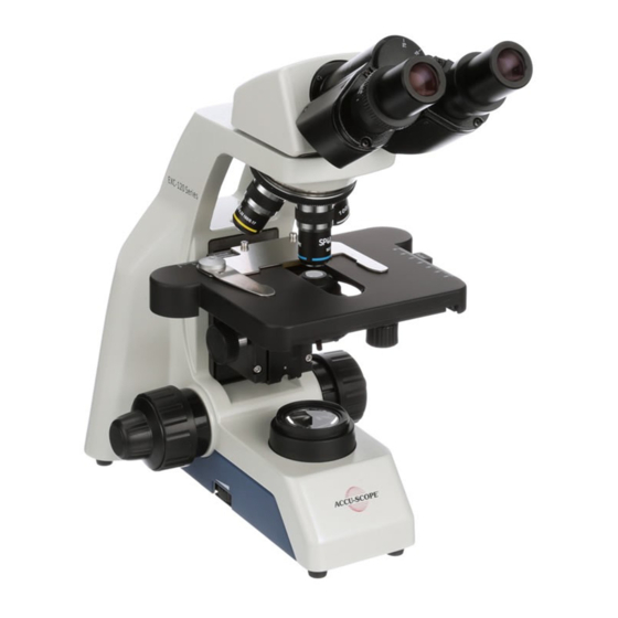 Accu-Scope EXC-120-PL Manual