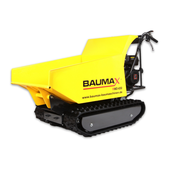 Baumax RMD650 Operator's Manual