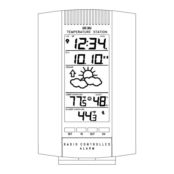 La Crosse Technology WS-7075UF Instruction Manual