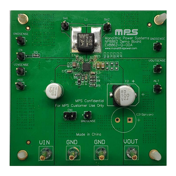 MPS EVKT-MP8862 User Manual