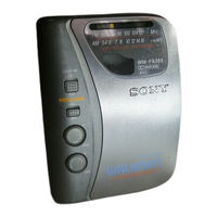 Sony Walkman WM-FX153 User Manual