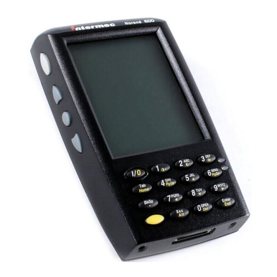 Intermec NORAND 600 User Manual