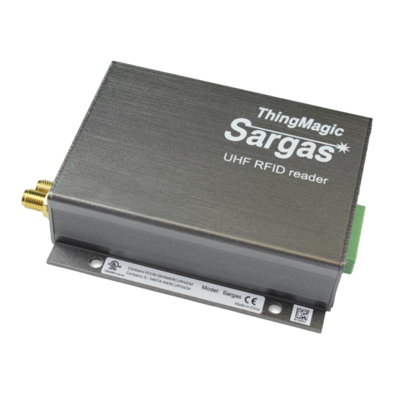 Jadac THINGMAGIC SARGAS Manuals