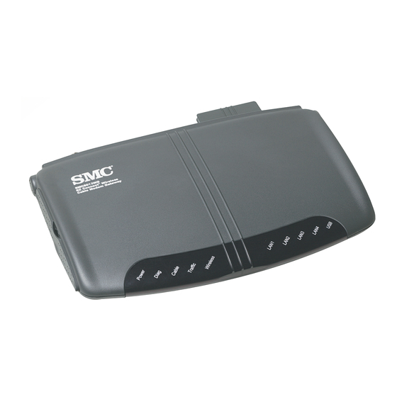 SMC Networks EZ Connect 2.4GHz 54Mbps Wireless Cable Modem Gateway SMC8013WG-G Specification