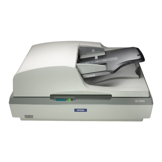 Epson Stylus Scan 2500 Supplemental Information