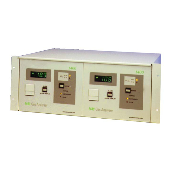 SERVOMEX SERVO PRO 14440D1 SERVICE MANUAL Pdf Download ManualsLib