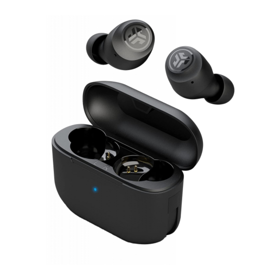 Jlab go air online true wireless earbuds controls