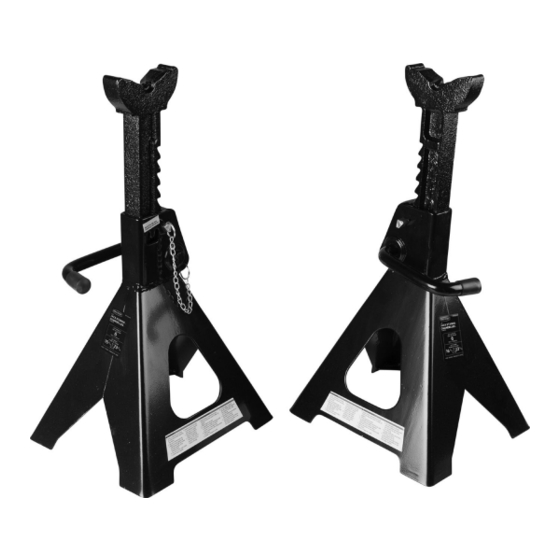 PRO.POINT JACK STANDS INSTRUCTIONS MANUAL Pdf Download ManualsLib