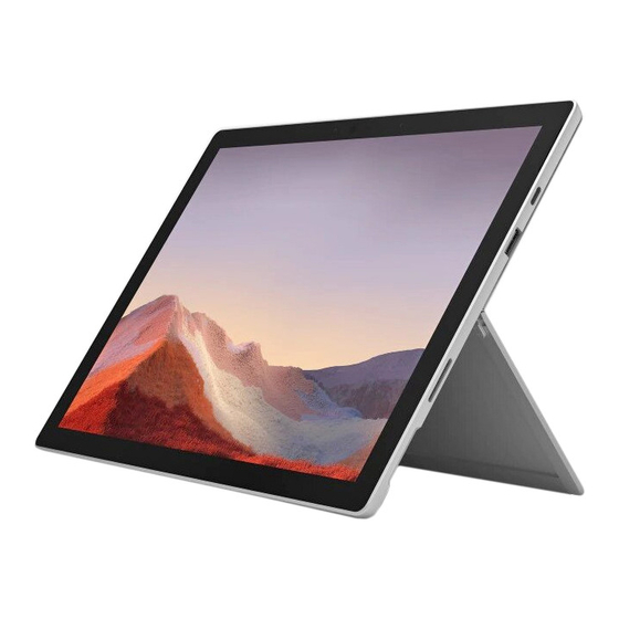 MICROSOFT SURFACE PRO 7+ USER MANUAL Pdf Download | ManualsLib