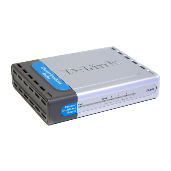 D Link Di 604 Als Switch Verwenden D-LINK DIR-604 QUICK INSTALLATION MANUAL Pdf Download | ManualsLib