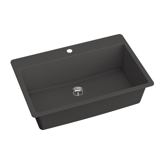 allen + roth The Hoffman Collection Dual-mount 33-in x 22-in Stainless  Steel Single Bowl 2-Hole Kitchen Sink All-in-one Kit in the Kitchen Sinks  department at