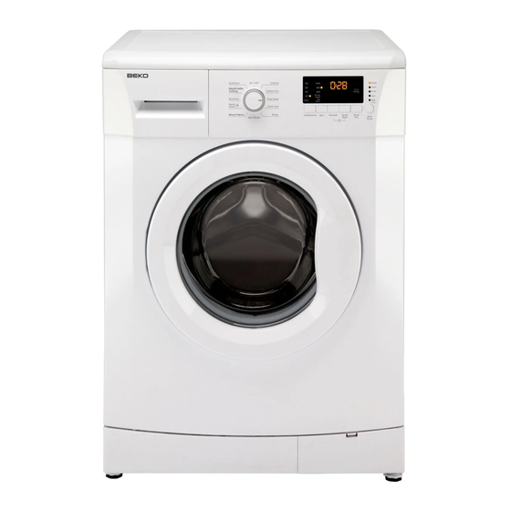 Beko WMB81431LW Installation & Operating Instructions And Washing Guidance