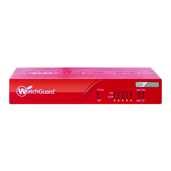 WATCHGUARD XTM 25 HARDWARE MANUAL Pdf Download ManualsLib
