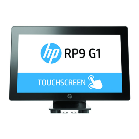 HP RP9 G1 9018 Disassembly Instructions Manual