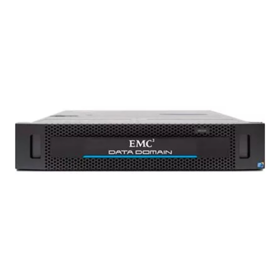 EMC2 Data Domain DD2500 Installation And Setup Manual
