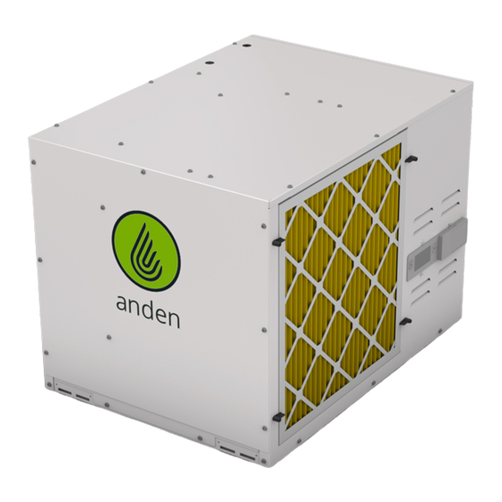 Anden A320V1 Installation And Operating Instructions Manual