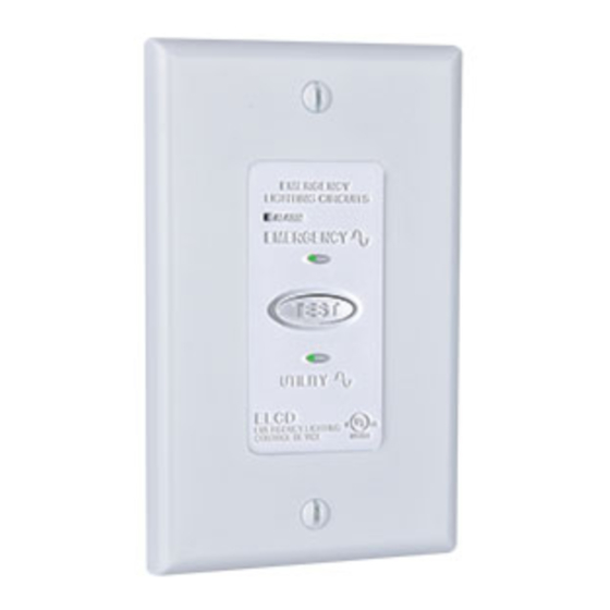 Evenlite ELCD Installation & Operation Manual