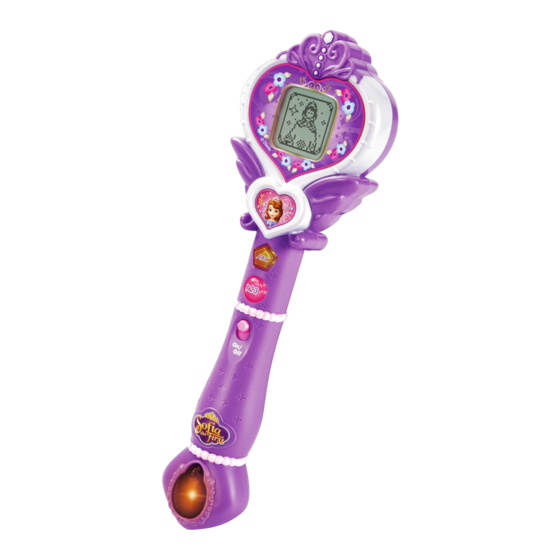 VTech Disney Sofia the First WAVE & LEARN MAGIC WAND Manuals