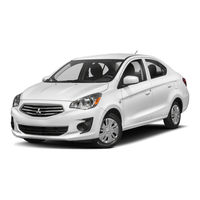 Mitsubishi MOTORS Mirage G4 2019 Owner's Manual