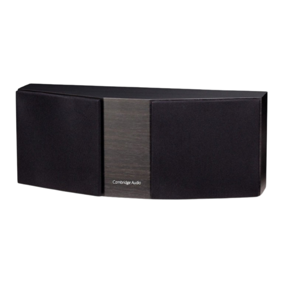 Cambridge Audio Aero 3 Installation Manual