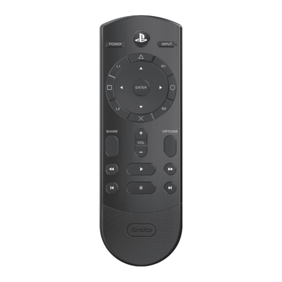 PDP gaming Cloud Remote Instruction Manual