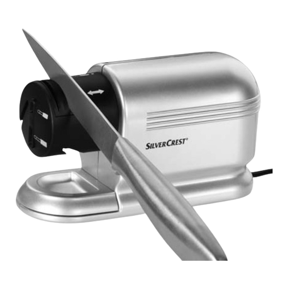 User Manuals: Silvercrest 75468 Sharpener