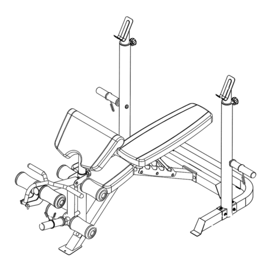Impex MARCY DIAMOND OLYMPIC BENCH Owner's Manual