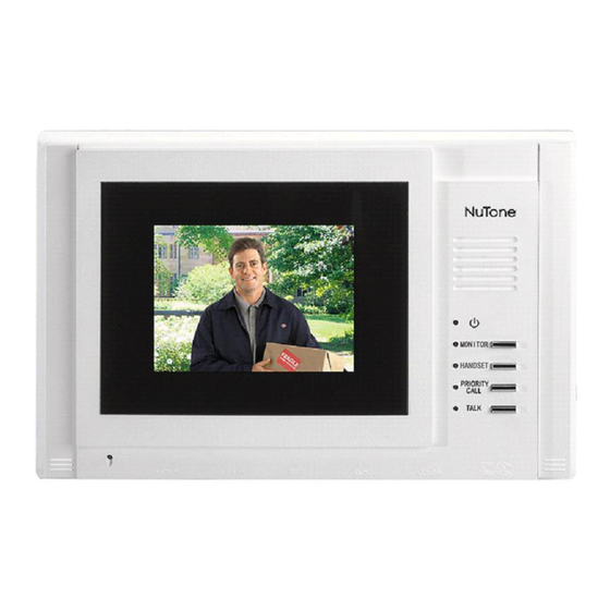 NuTone VSM4RK Installation Instructions Manual