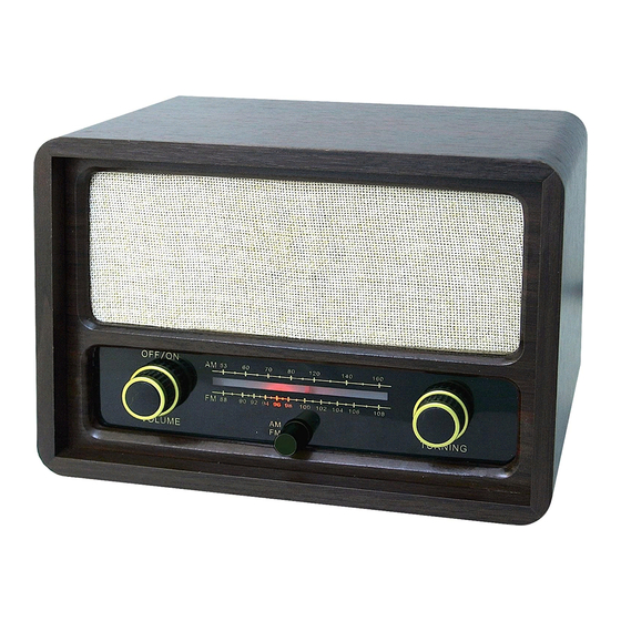 Roadstar HRA-1410 Portable Analog Radio Manuals