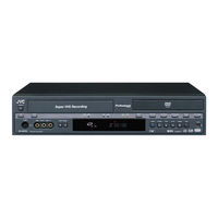 JVC SR-MV55US - DVDr/ VCR Combo Instructions Manual