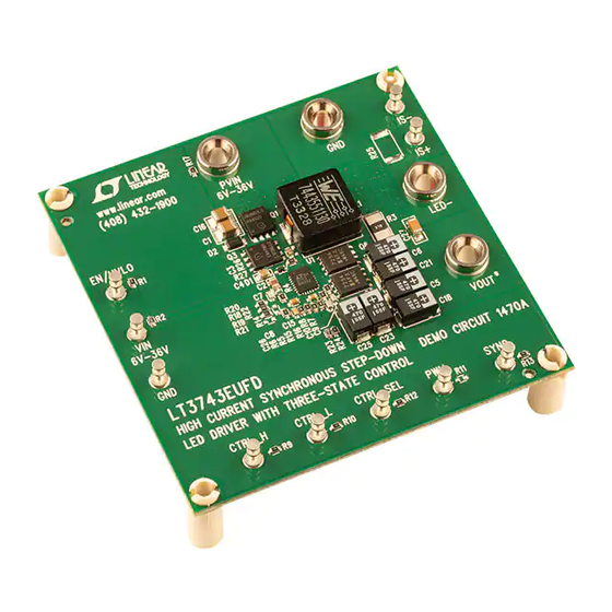 Linear Technology DC1470A Demo Manual