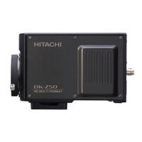 Hitachi DK-Z50 Operating Instructions Manual
