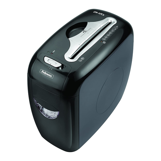 FELLOWES POWERSHRED DS12CS INSTRUCTIONS MANUAL Pdf Download ManualsLib