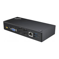 Lenovo ThinkPad USB-C Dock User Manual
