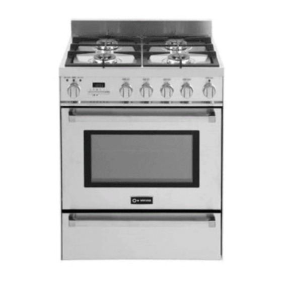 Verona Electric Oven Manual